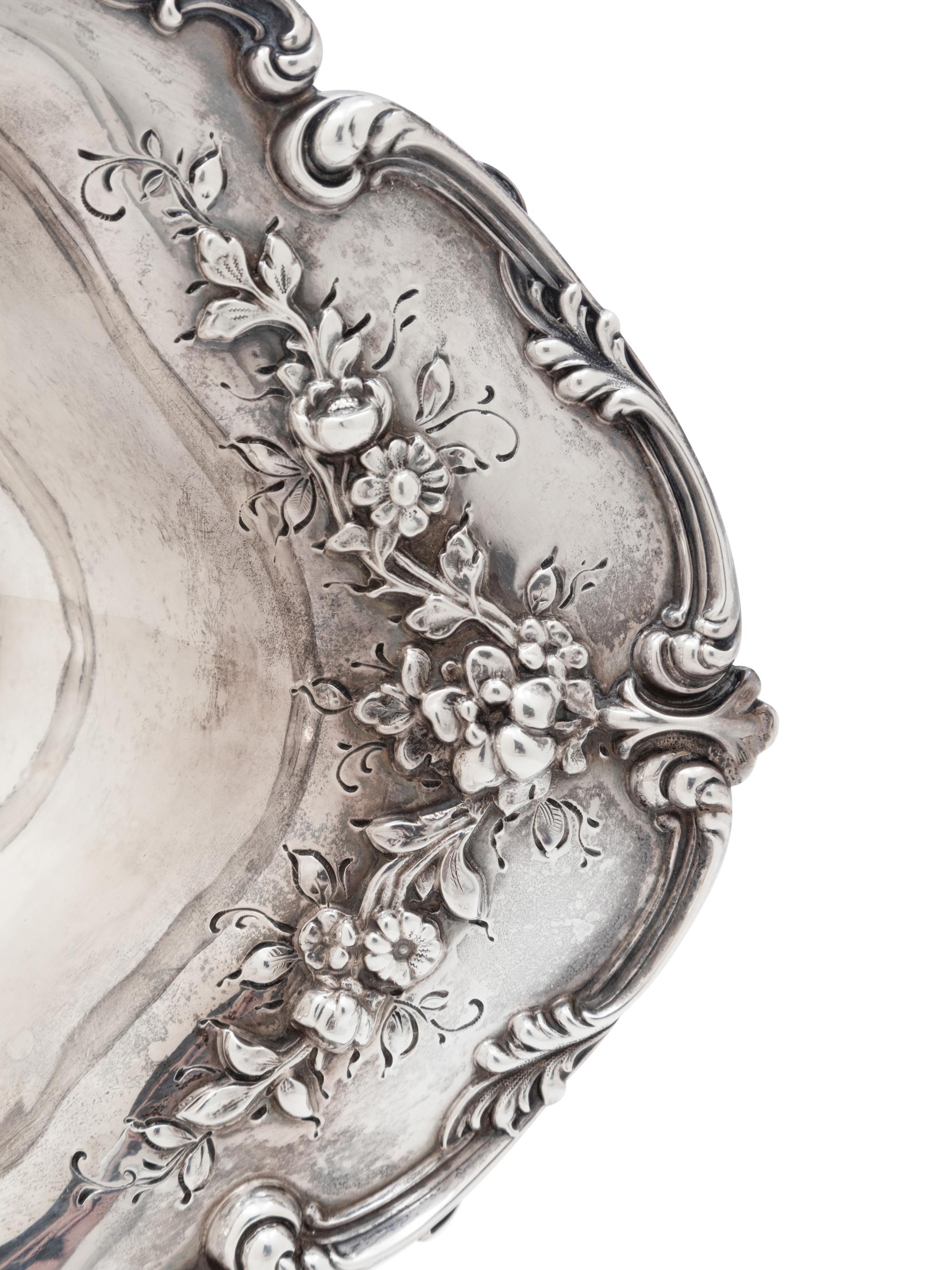 An American Silver Entrée Dish