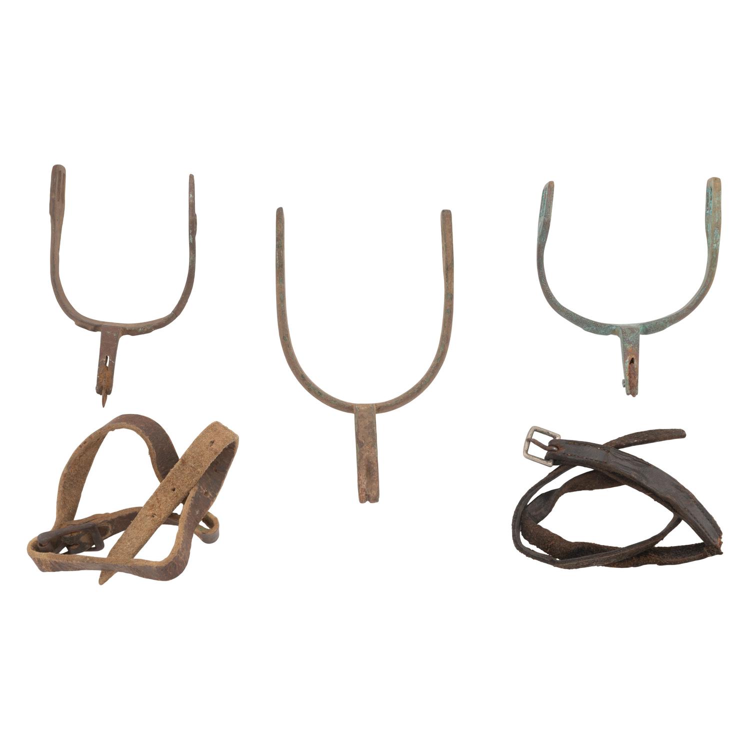Two Dug Spurs, One CS Marked