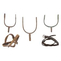 Two Dug Spurs, One CS Marked
