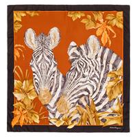 Salvatore Ferragamo Silk Scarf, 1980-90s