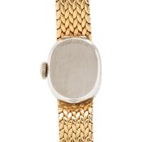 HAMILTON, YELLOW GOLD AND DIAMOND WATCH