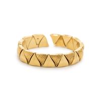 YELLOW GOLD CUFF BRACELET