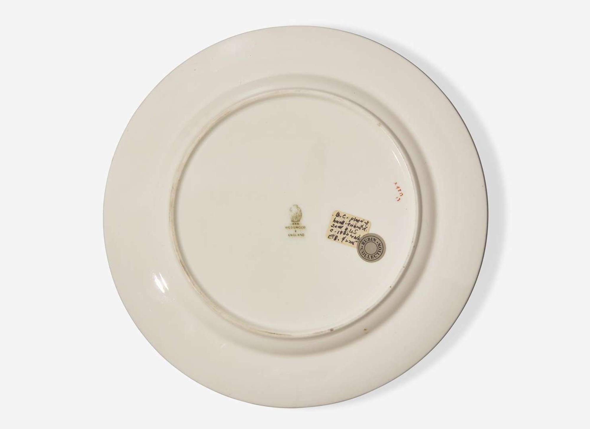 A Wedgwood Bone China "Great Seal" Plate, UK, circa 1900