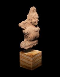 A Romano-Egyptian Terra Cotta Figure
