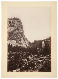 WATKINS, Carleton (1829-1916), photographer. Yo-semite Valley: Photographic Views of the Falls and Valley of Yo-semite in Mariposa County, California. San Francisco: N.p., 1863.