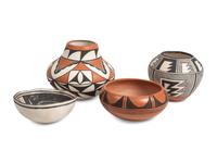 Collection of Pueblo Pottery