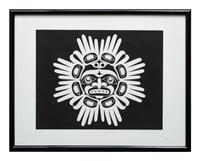 A Pair of Serigraphs, Spring Salmon and Hands of Friendship