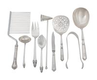 A Gorham Silver Flatware Service