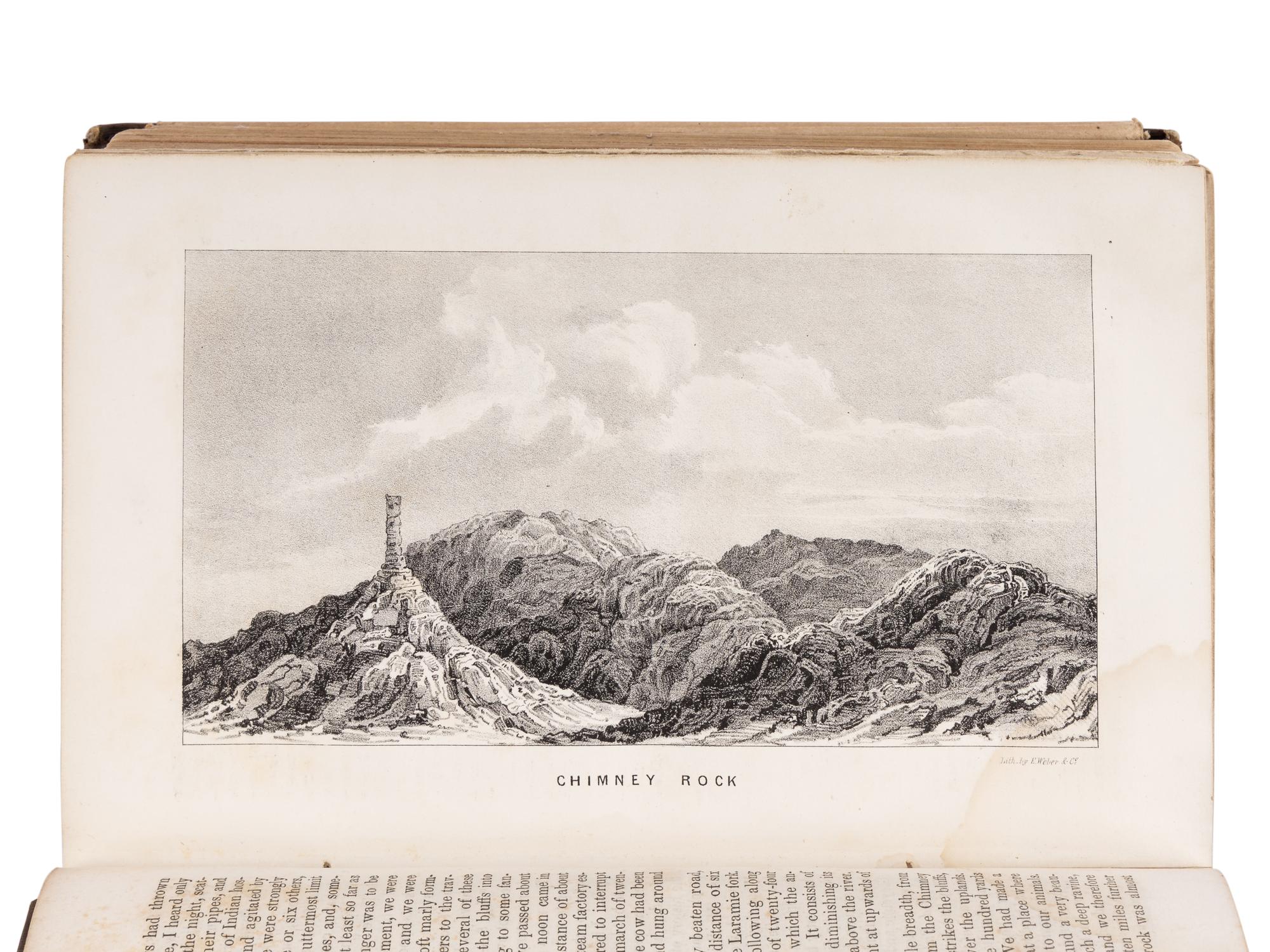FREMONT, John Charles (1813-1890). Report of The Exploring Expedition to The Rocky Mountains in the year 1842, and to Oregon and North California in the years 1843-'44 . Washington, D. C.: Printed by Order of the Senate, by Gales and Seaton, 1845.