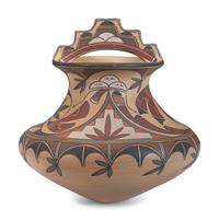 Polychrome Pottery Jar