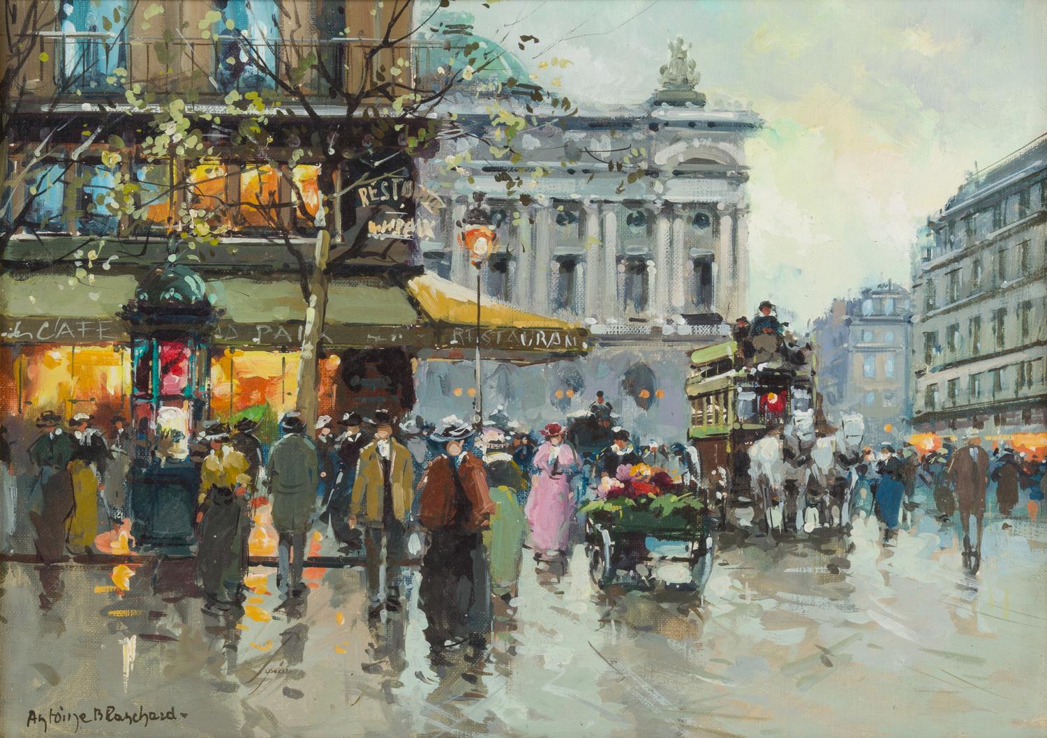 Antoine Blanchard, (French, 1910–1988), Paris l'Opera