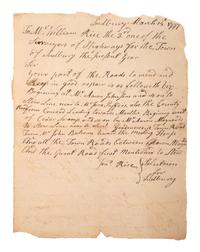 [REVOLUTIONARY WAR]. A group of documents related to Revolutionary War-era America, including: