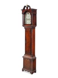 A George III Oak Tall Case Clock