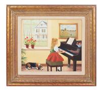 Lorraine Trester (20th century) Sweet Yesteryear oil on…
