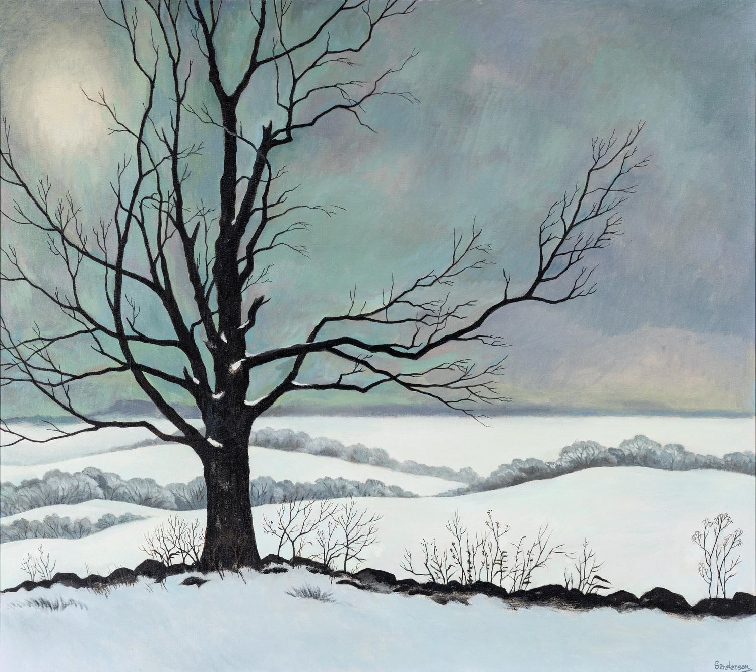 William Sanderson (American, 1905-1990) — Winter Sun