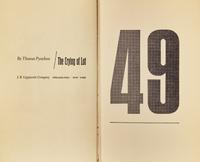 [Literature] Pynchon, Thomas. The Crying of Lot 49