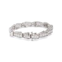 WHITE GOLD AND DIAMOND BRACELET