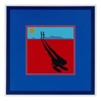 Four works from Shadows, Planes, and Targets , 1971