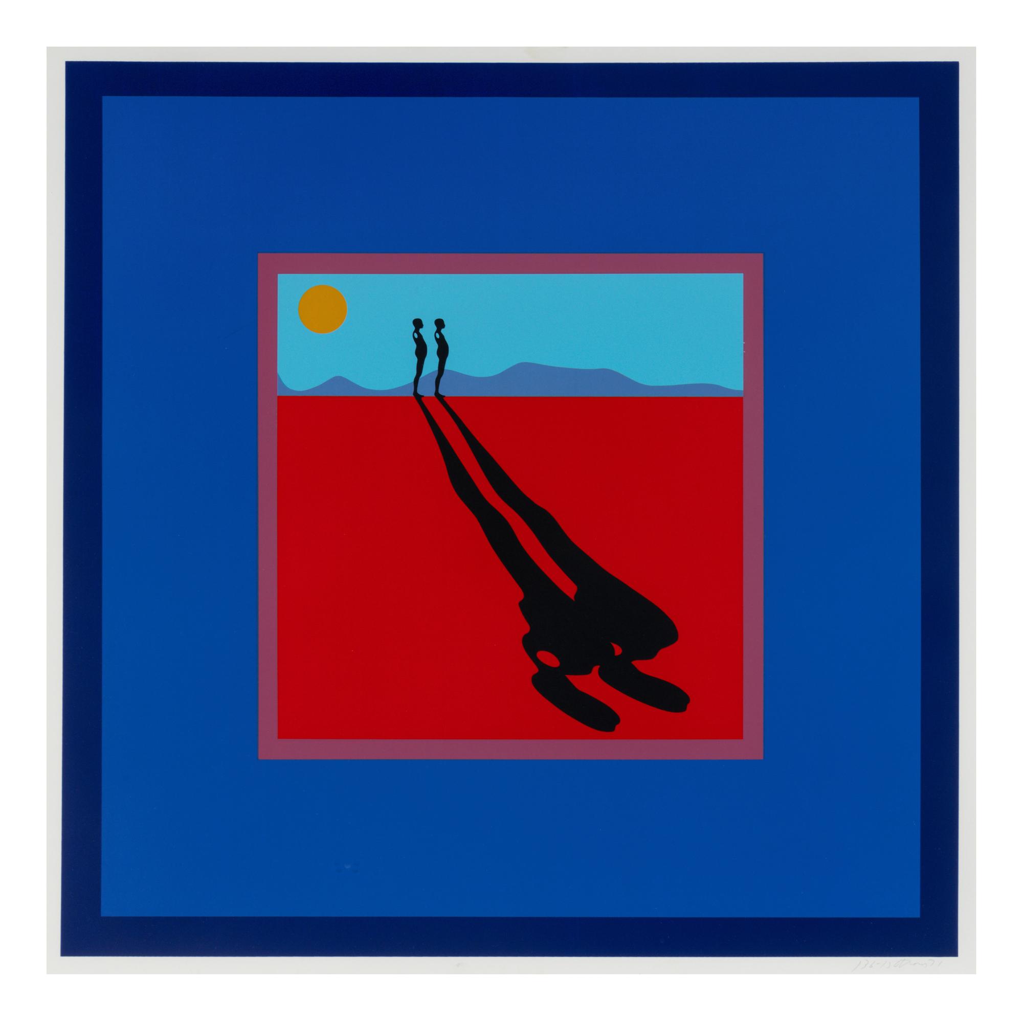 Four works from Shadows, Planes, and Targets , 1971