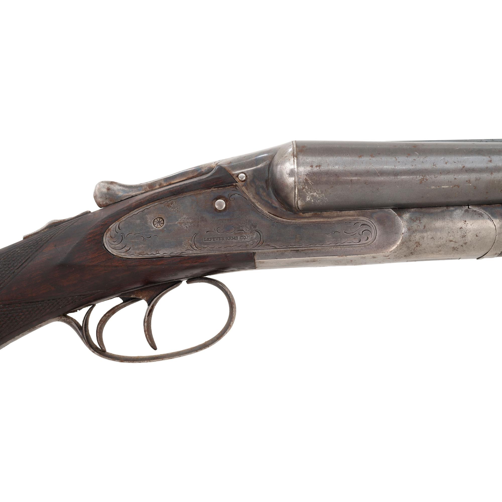 **Lefever Arms Company G-Grade Sideplate 12 Gauge