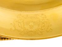 A George III Silver-Gilt Tureen, Benjamin Smith II & Benjamin Smith III, London, 1817, modeled after the Warwick vase, the lid with a l