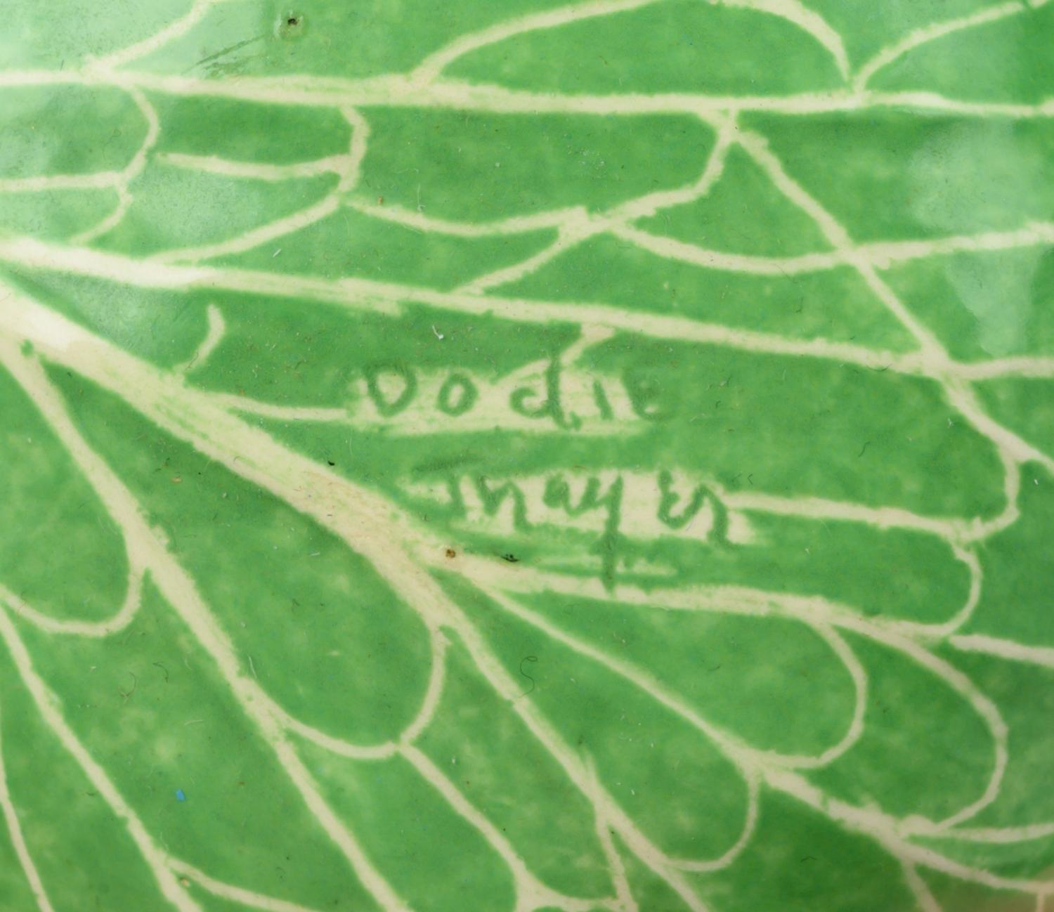 A Dodie Thayer Lettuce Ware Dinner Service