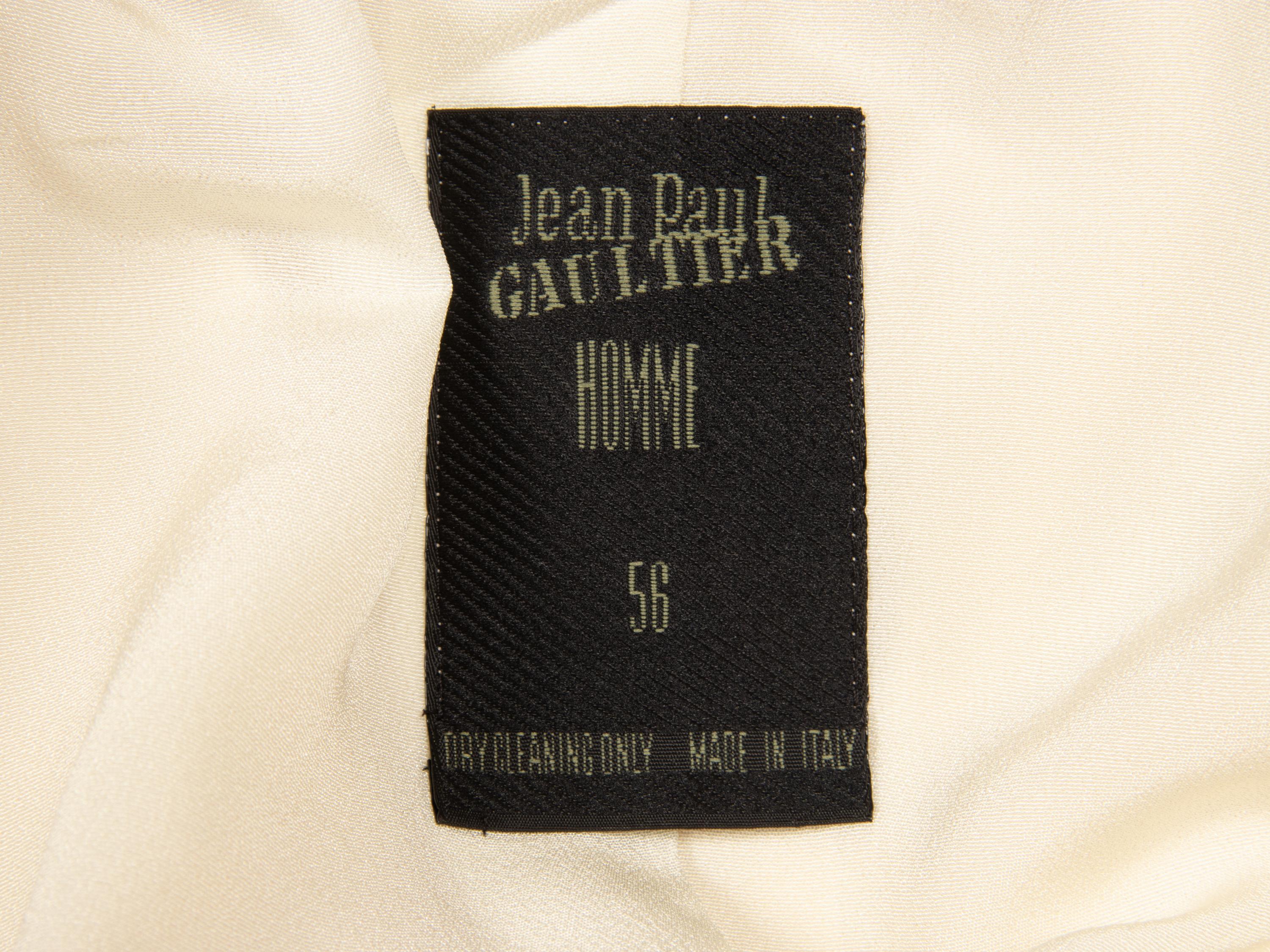 Jean Paul Gaultier, Contrast Tailored Jacket