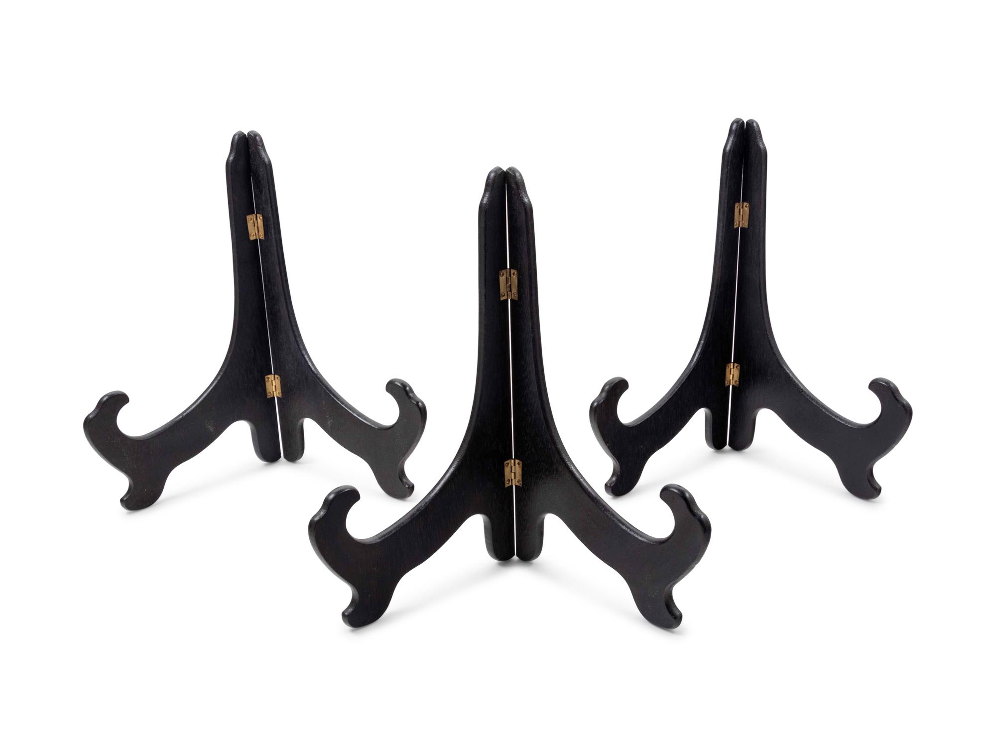 Twenty Chinese Hardwood Stands