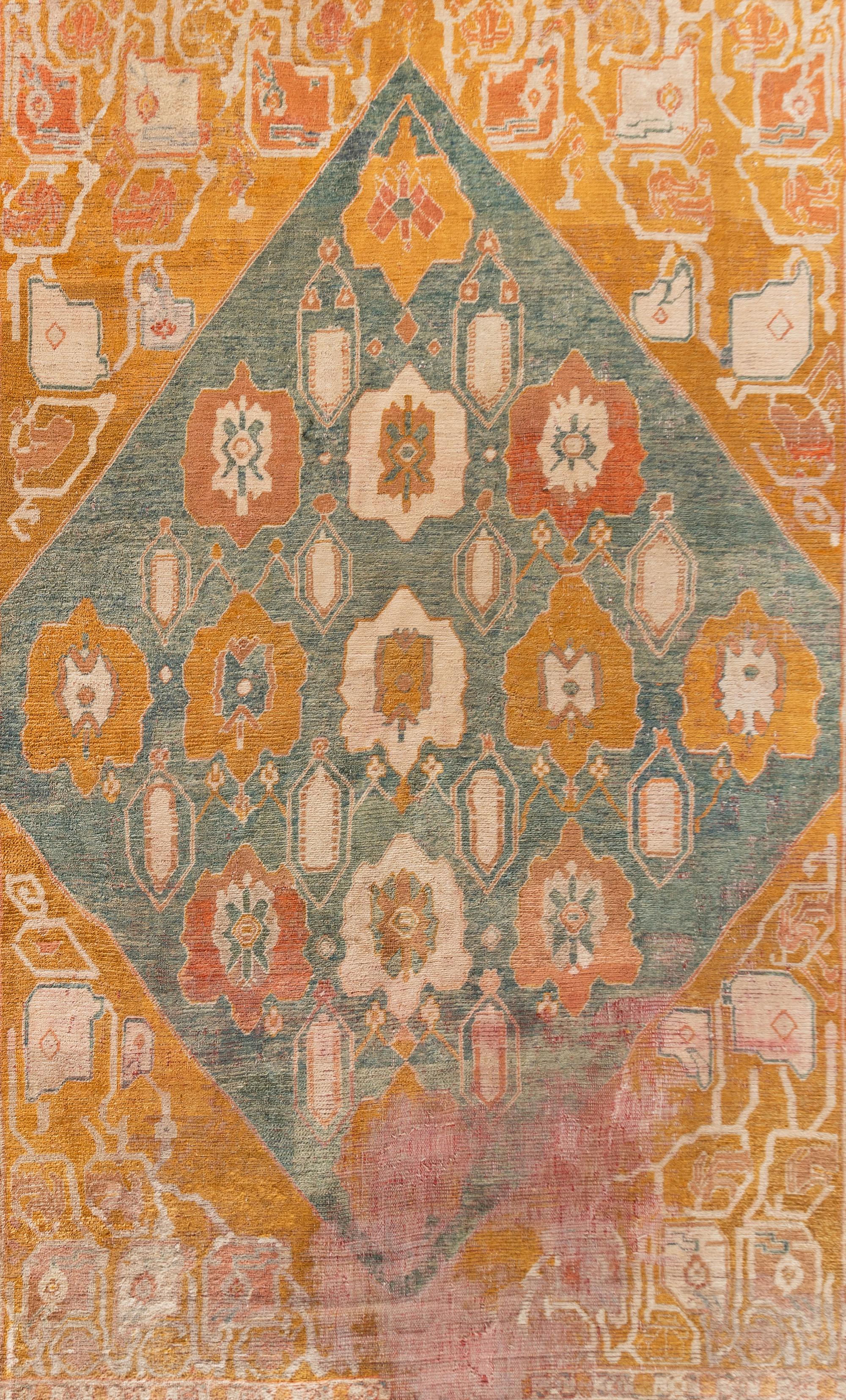 An Oushak Wool Rug