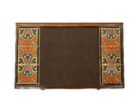 A Karpen Monterey Mahogany Writing Desk — 20TH CENTURY