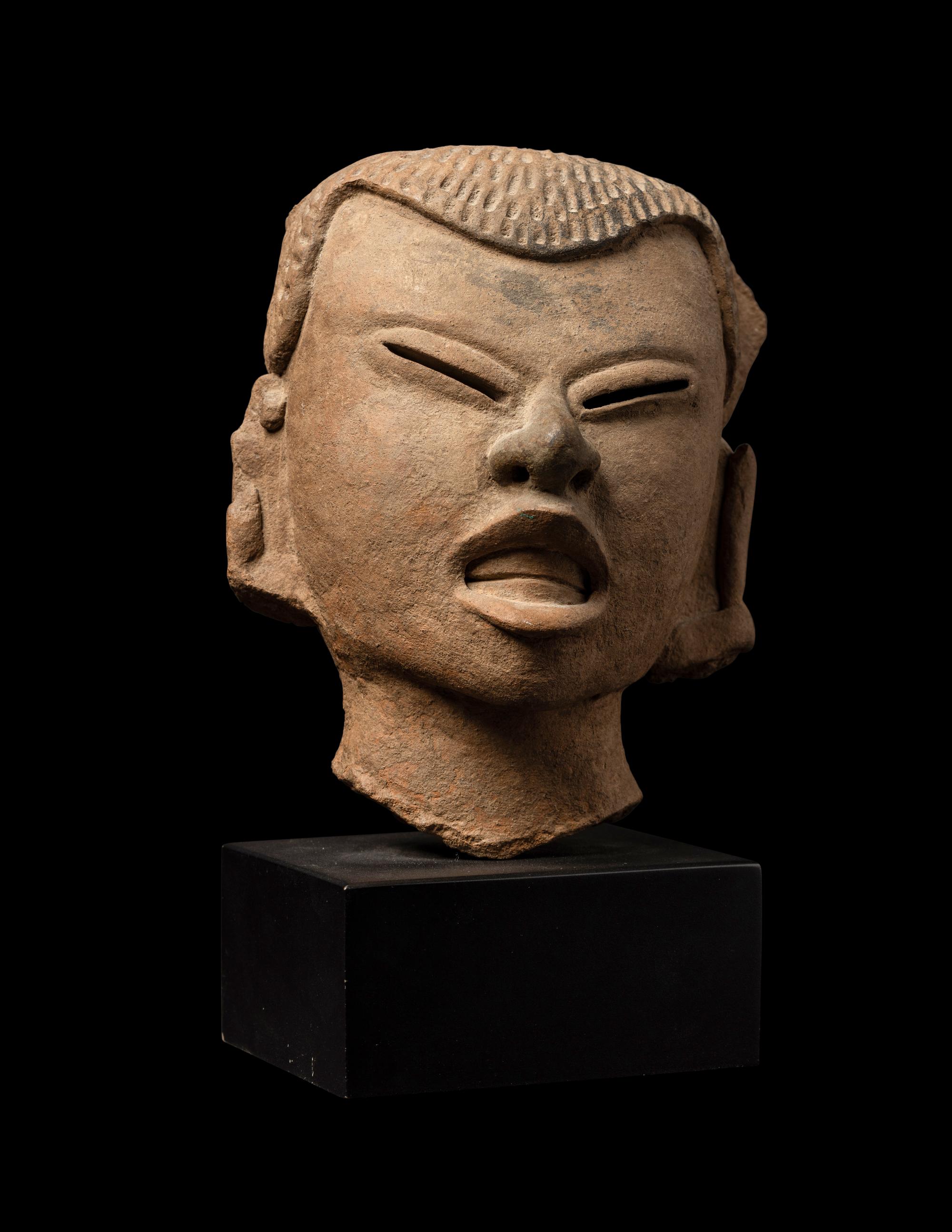 A Veracruz Head of Xipe Totec