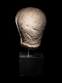 A Roman Marble Portrait Head of a Man
