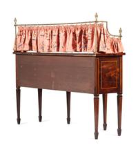 An Edwardian Mahogany and Satinwood Sideboard