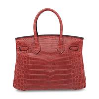 Hermès, Birkin 30 in Burgundy Crocodile