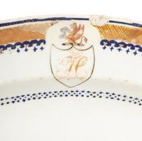 A Chinese Export Porcelain Soup Tureen and Platter