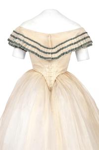 Three Piece Dress with Day and Evening Bodices, 1860s