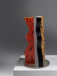Ivory Pedestal, c. 1985 Memphis Milano, Italy