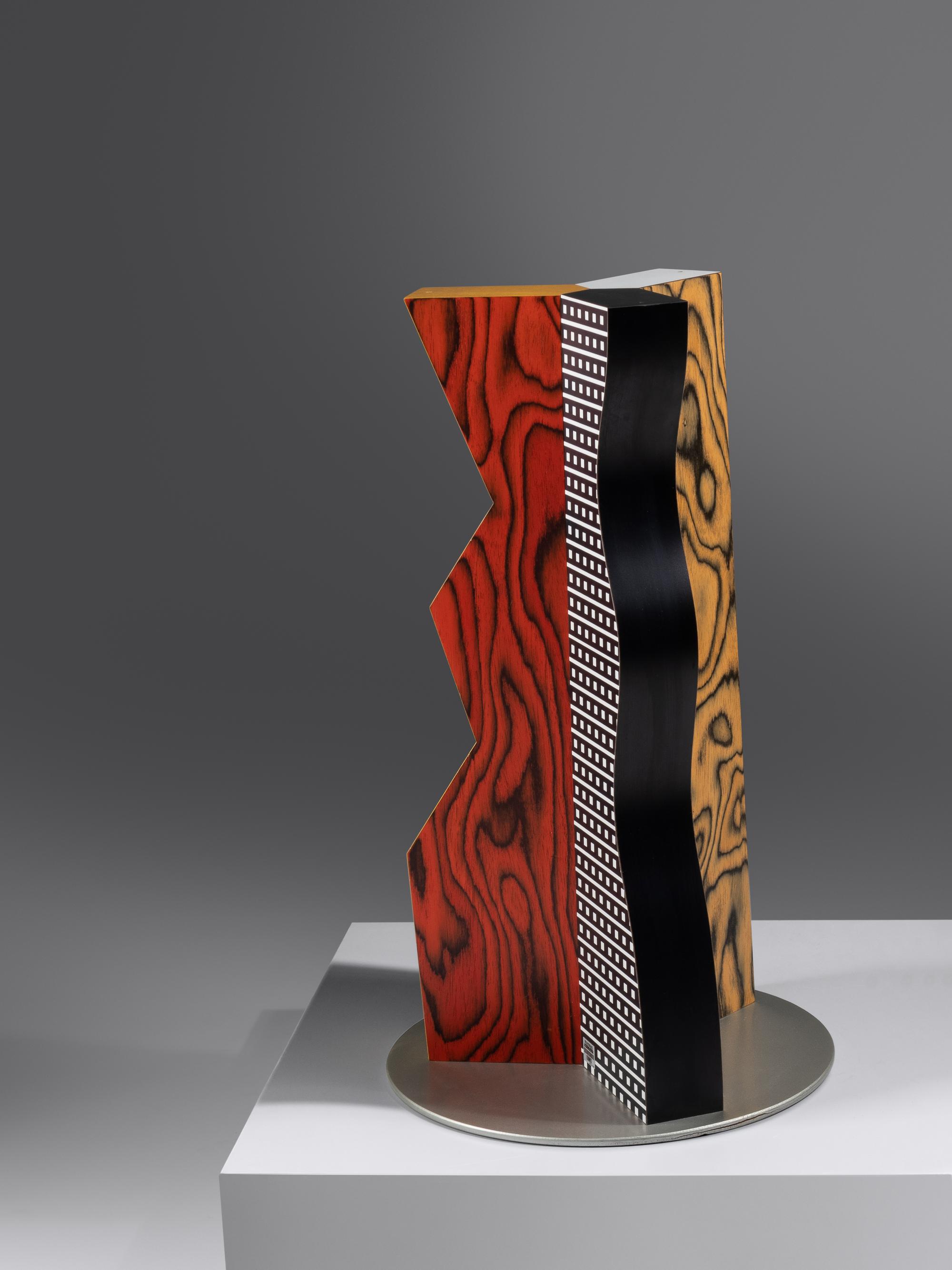 Ivory Pedestal, c. 1985 Memphis Milano, Italy