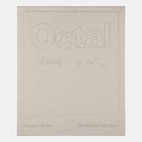 Octal (bound portfolio of 9 prints with poems by Michel Butor)