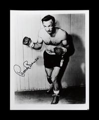A Group of 29 Autographs from 20th Century Boxing Champions and Notables,