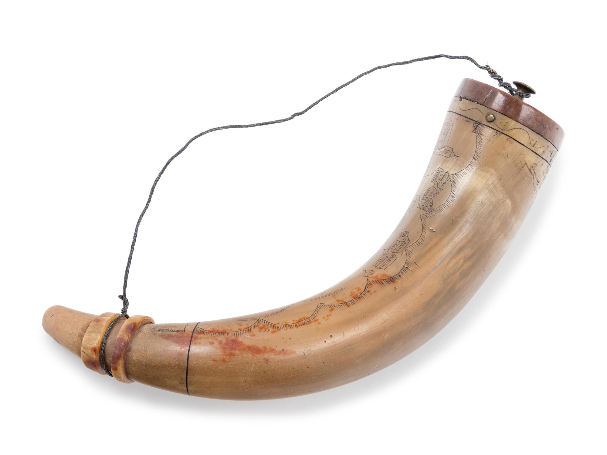 An American Powder Horn