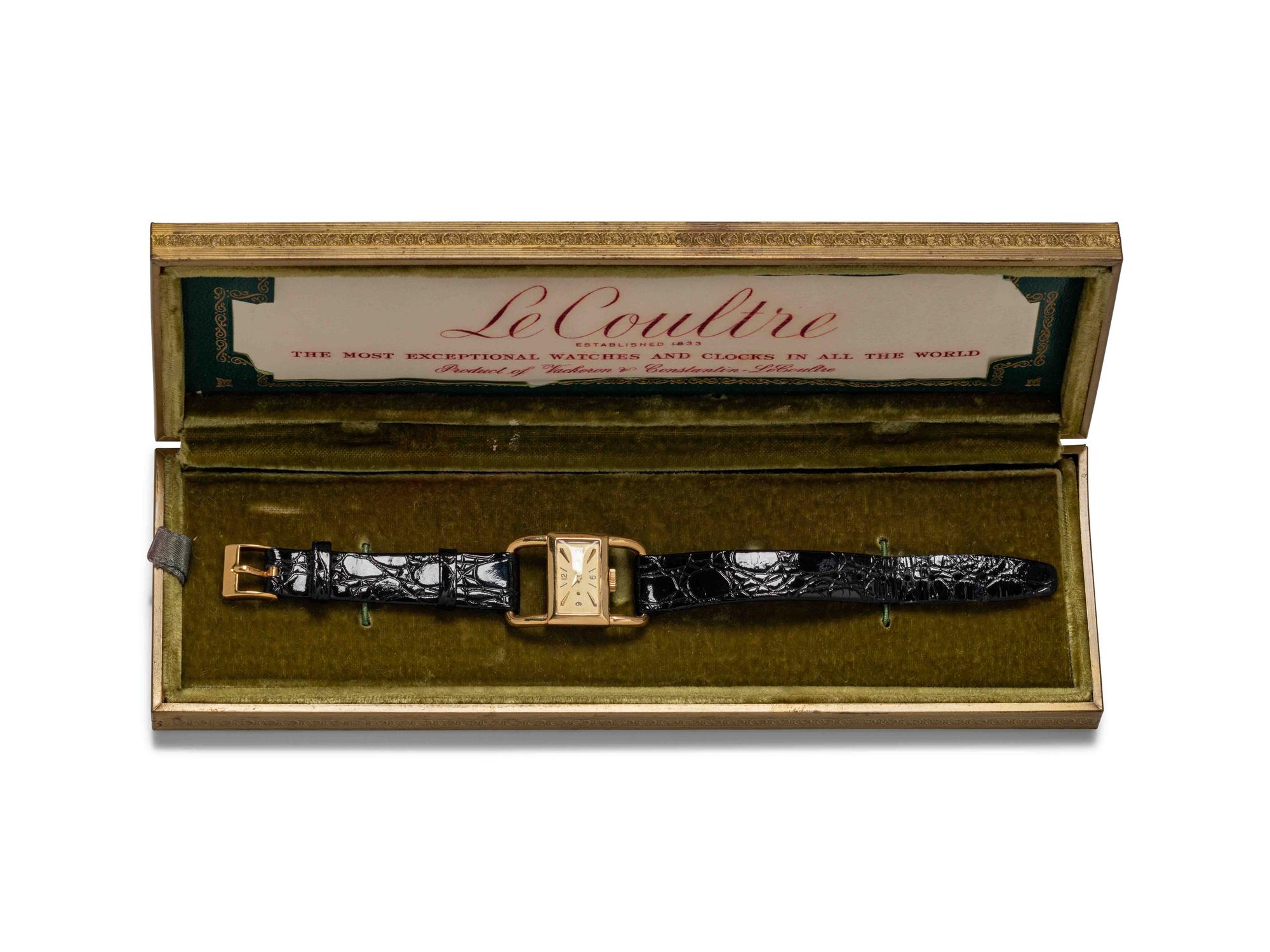COLLECTION OF YELLOW GOLD WRISTWATCHES