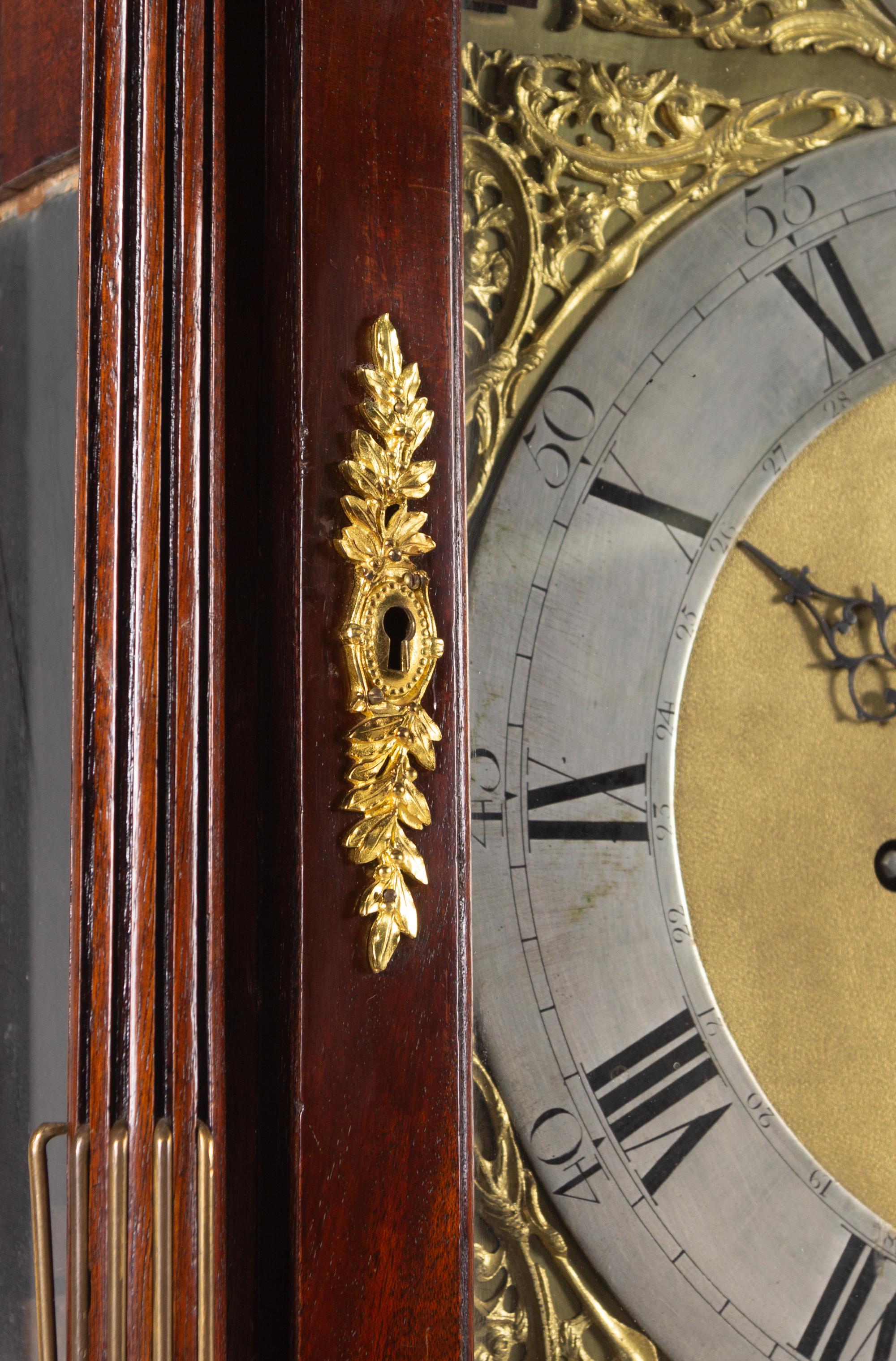 A George III Mahogany Tall Case Clock
