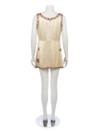Chloé Mini Dress with Faceted Pod Appliques, 1960-70s