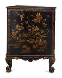 A George I Style Lacquered Cabinet