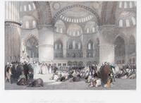 A Group of Six Steel Engravings of Turkey After Thomas Allom and Rouargue