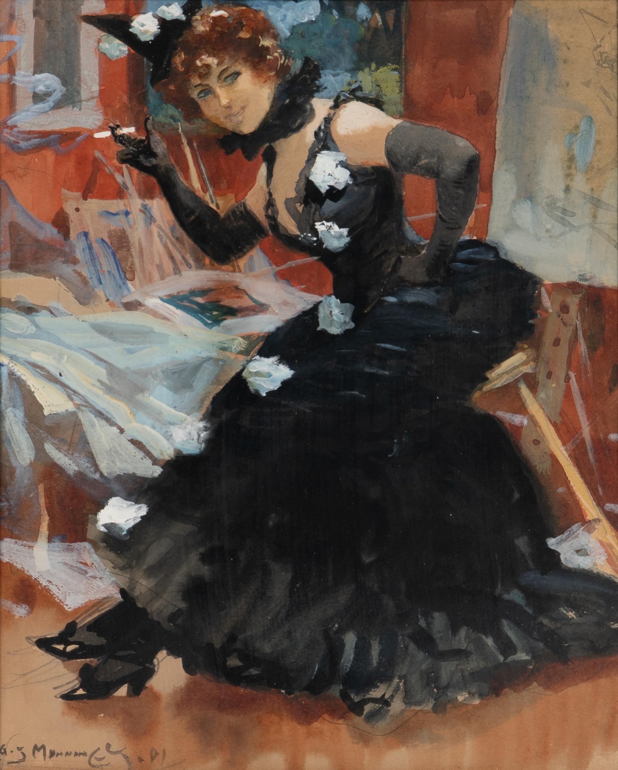 Lady in Black, 1901