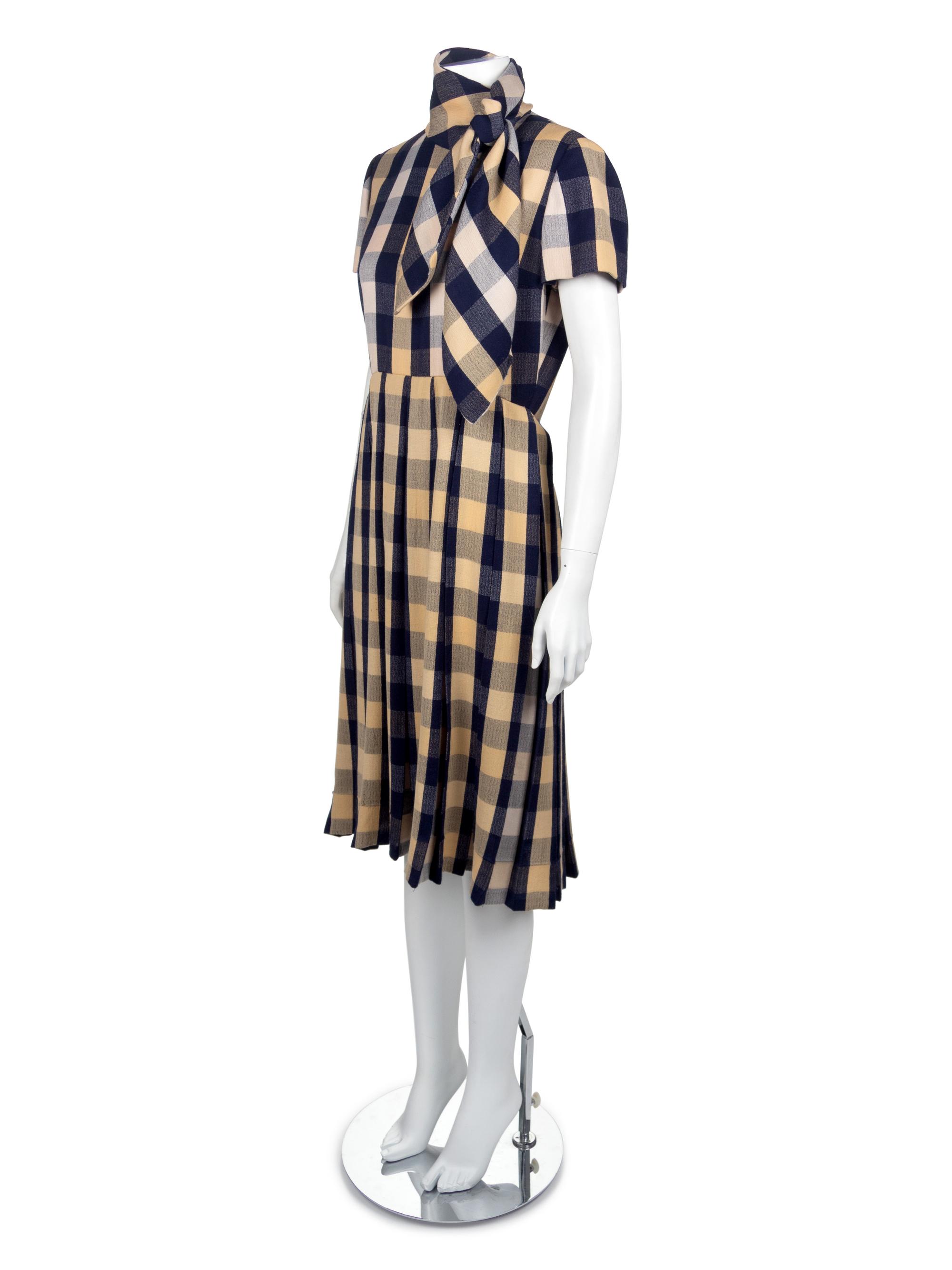 One Bill Blass Dress and Jacket, One Galanos Skirt Suit, and One Koos Ven den Akker Skirt Suit, 1970s-1980s — Sold to benefit the Art Acquisition Fund at the Indianapolis Museum of Art at Newfield.