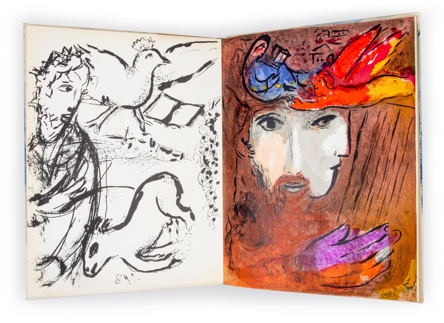 CHAGALL, MARC. Illustrations for the Bible. New York, 1956.