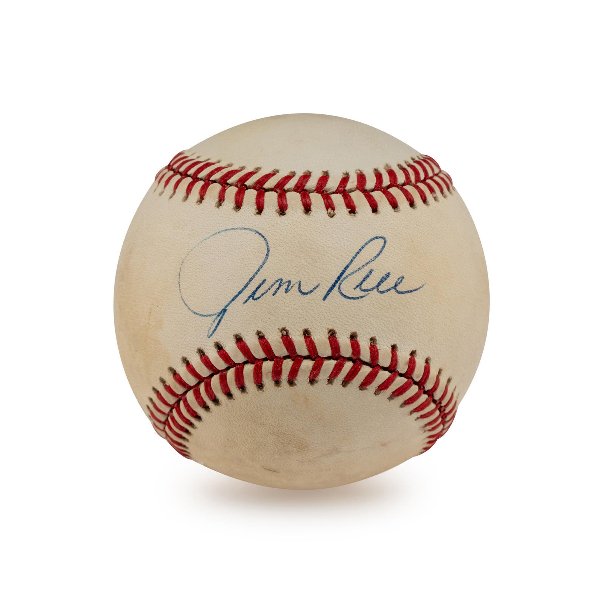 A Large Group of Hall of Fame and Notable Signed Autograph Baseballs (Beckett Authentication Services)